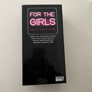 for the girls party game